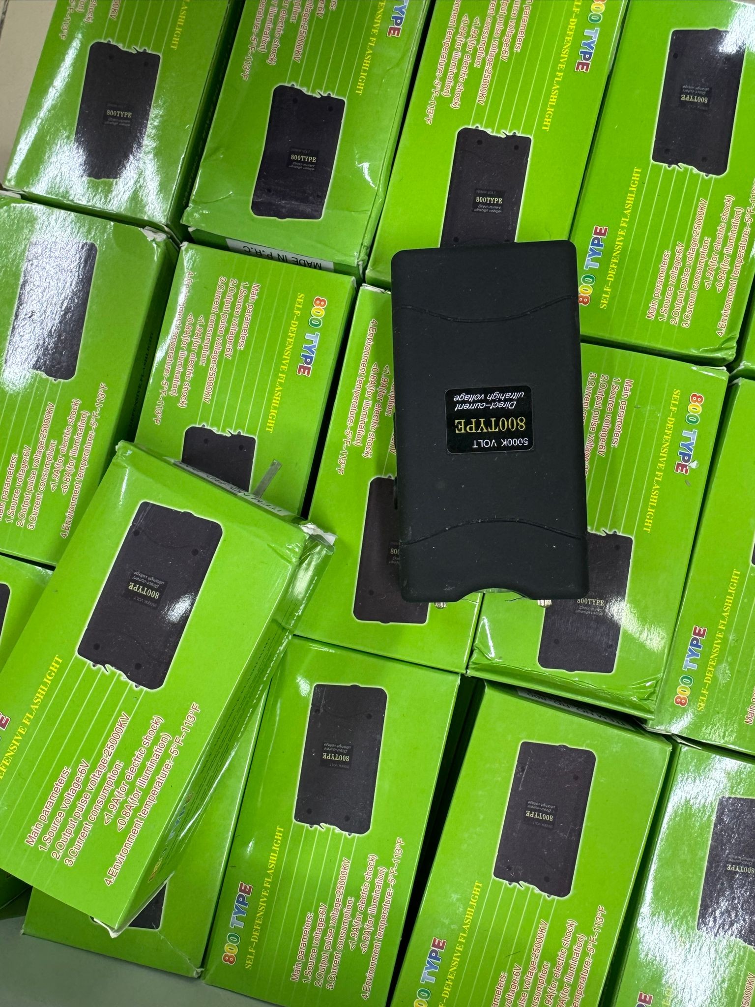 Type 800 Kare Fenerli Elektroşok Cihazı